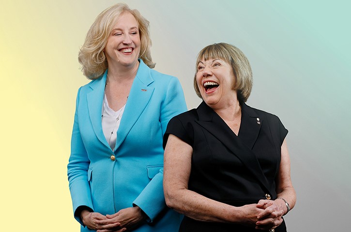 Anne McLellan and Lisa Raitt