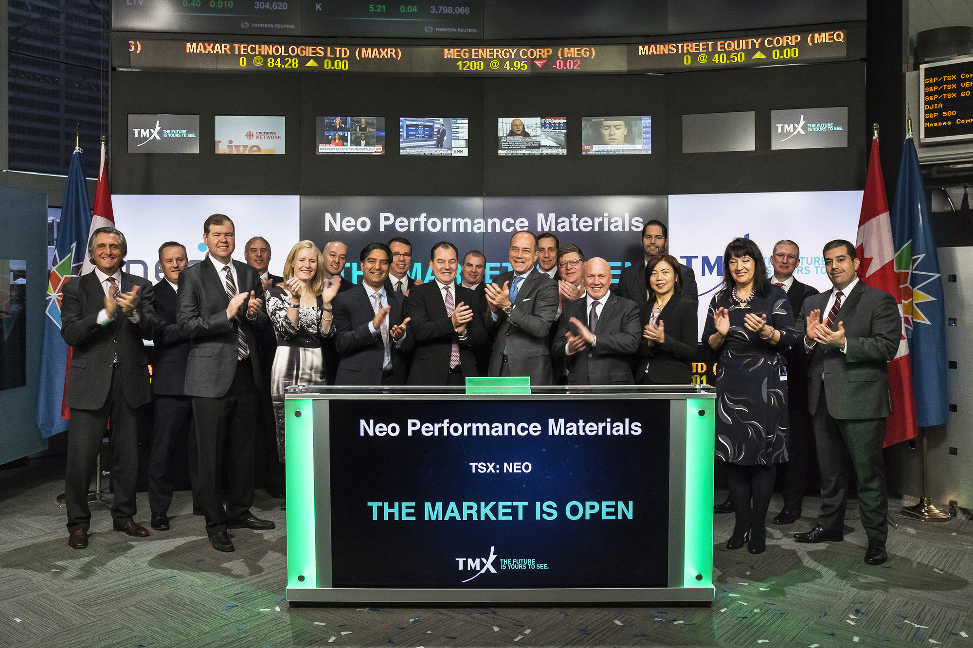 Claire Kennedy and Neo Performance opens TSX