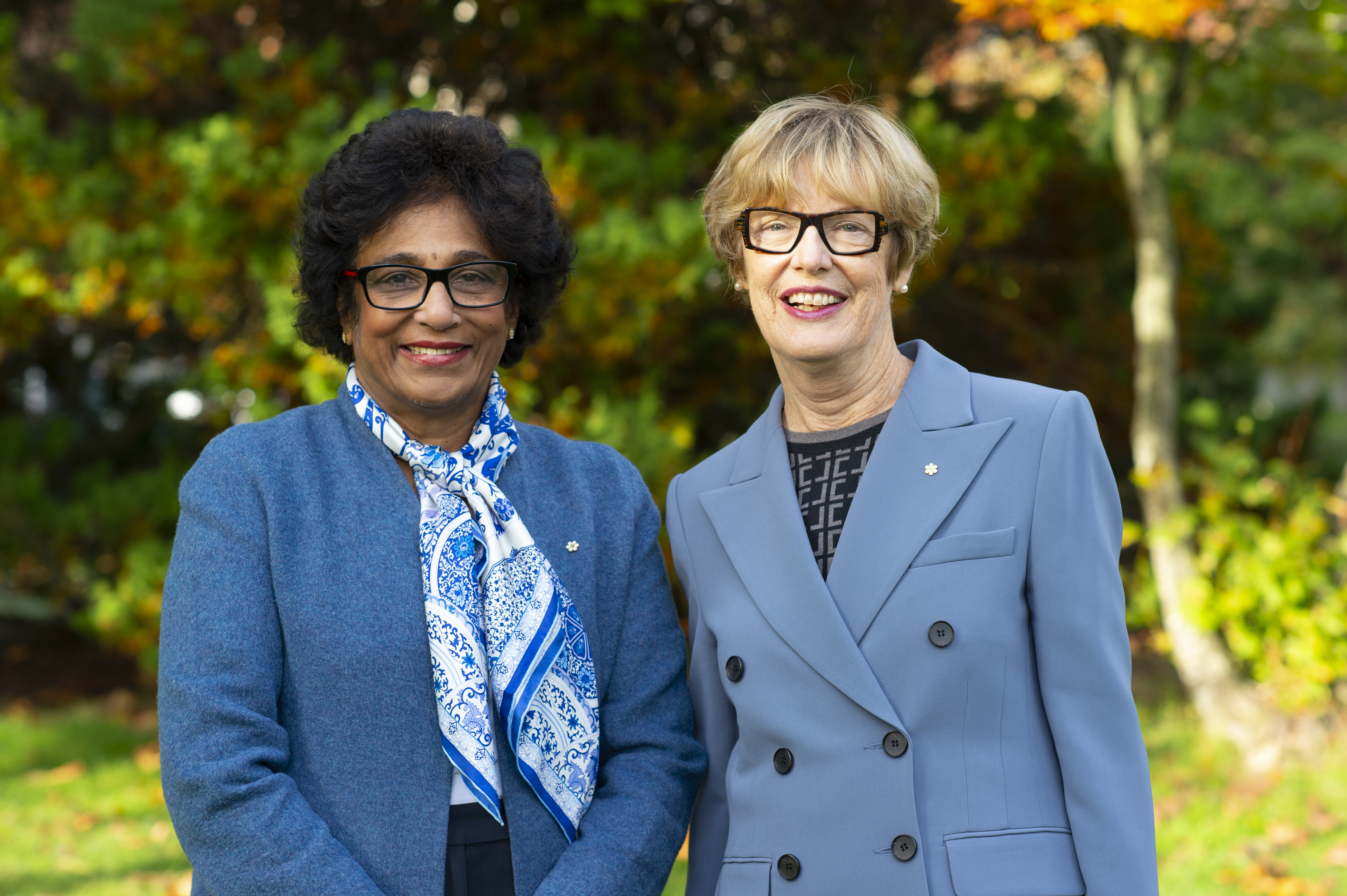 Dr. Indira Samarasekera and Dr. Martha Piper